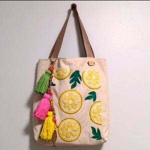 Handmade Authentic Mexican handbag Made in Mexico. Aztec inspired embroidery